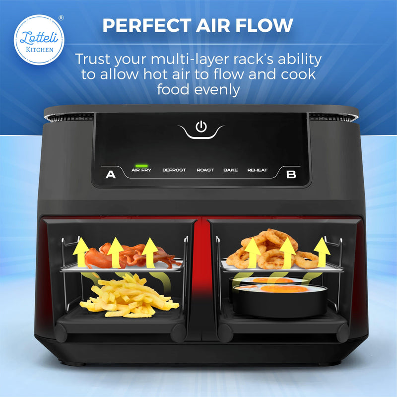 Air Fryer Rack for Ninja Multi-Layer Double Basket Home Air Fryer  Accessories US